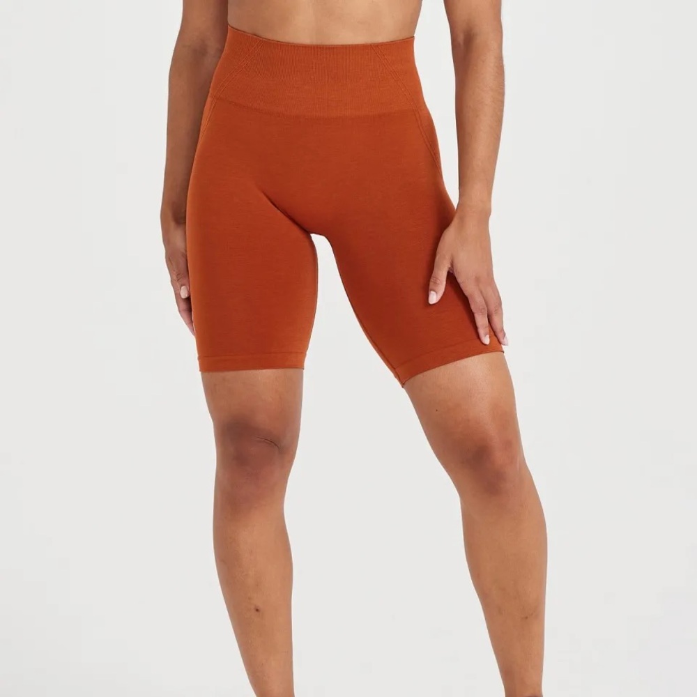 Oner Active Effortless Seamless Cycling Shorts in Warm Copper